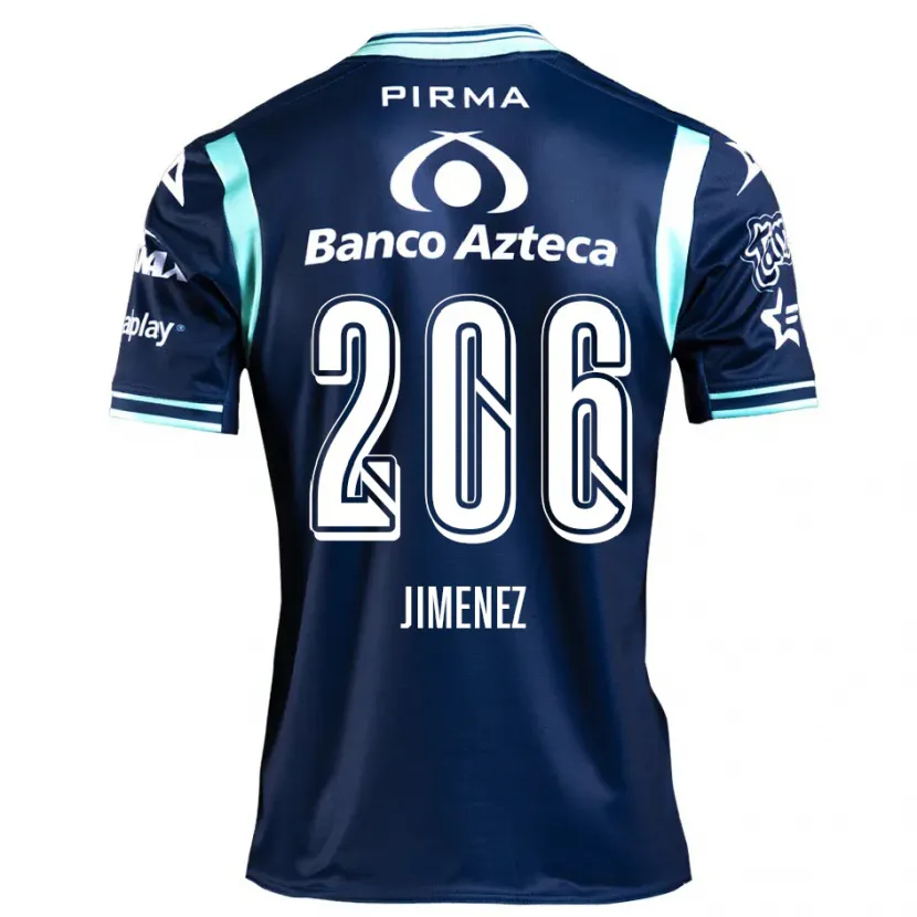 Danxen Niño Camiseta Leonardo Jiménez #206 Azul Marino 2ª Equipación 2024/25 La Camisa