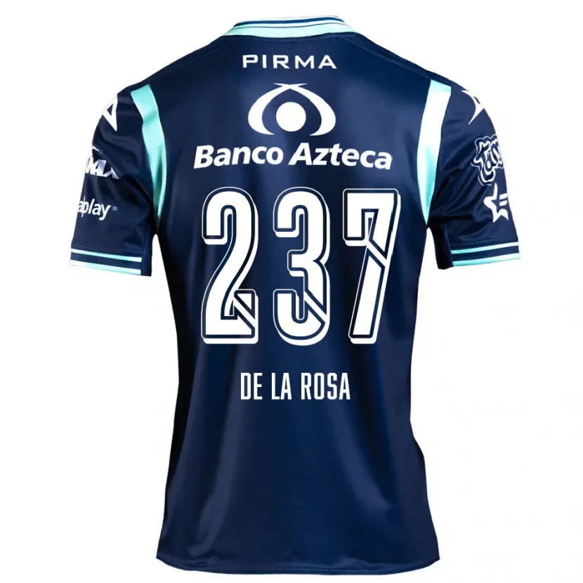 Danxen Niño Camiseta Álvaro De La Rosa #237 Azul Marino 2ª Equipación 2024/25 La Camisa