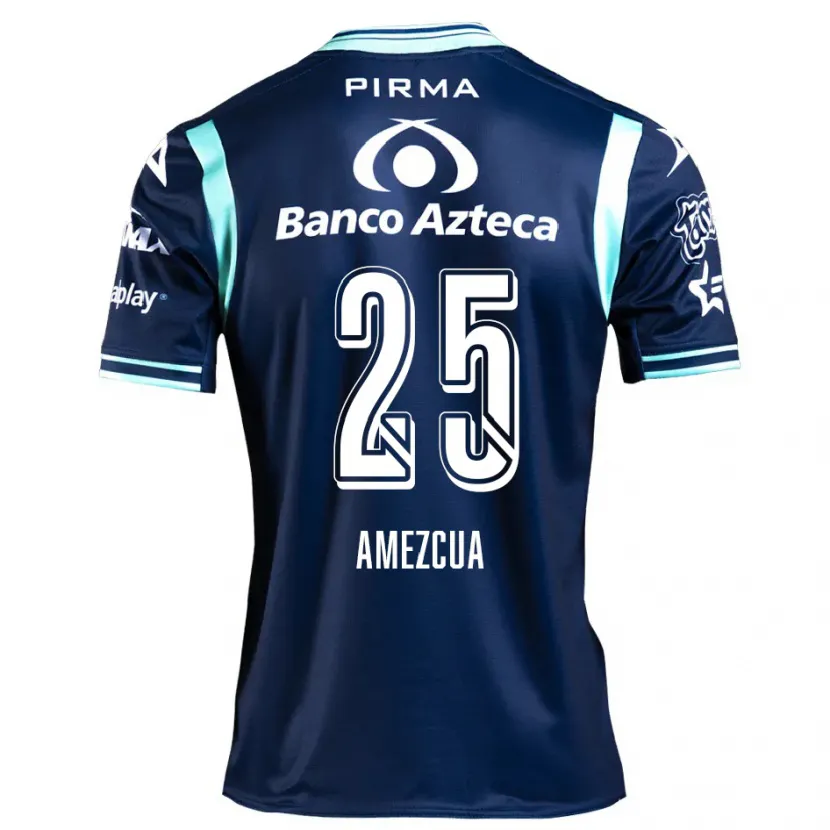 Danxen Niño Camiseta Mariana Amezcua #25 Azul Marino 2ª Equipación 2024/25 La Camisa