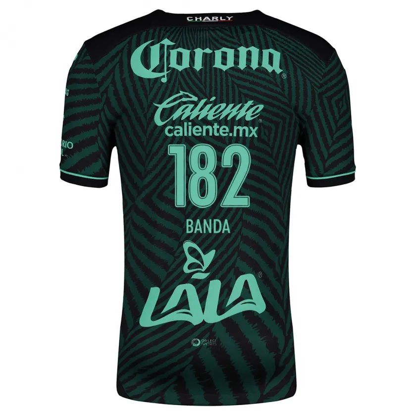 Danxen Niño Camiseta Iker Banda #182 Verde Negro 2ª Equipación 2024/25 La Camisa