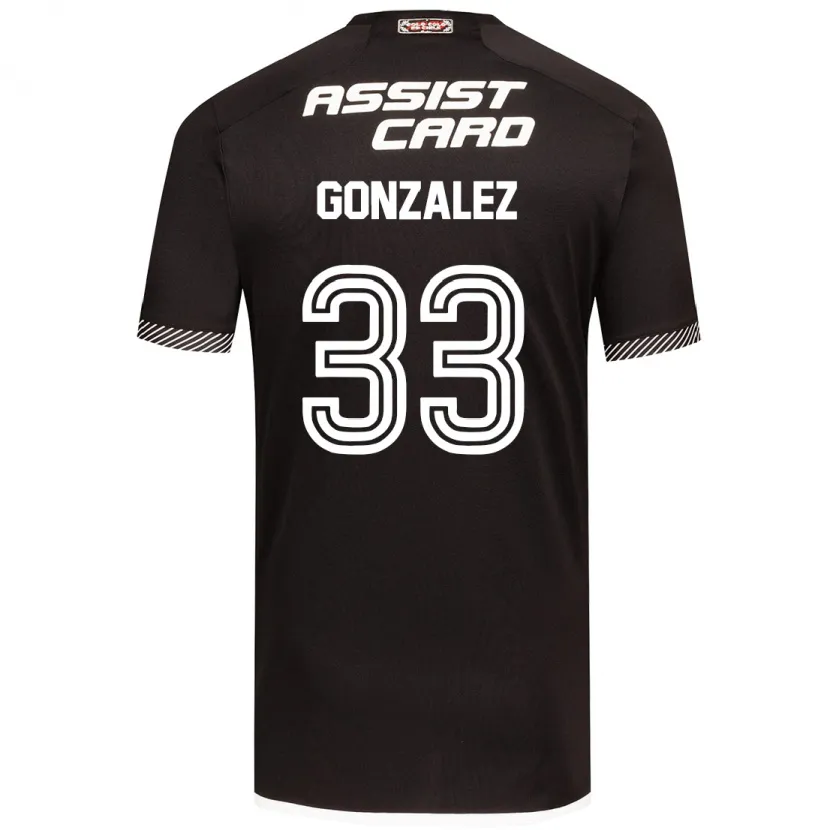 Danxen Niño Camiseta Ramiro González #33 Blanco Negro 2ª Equipación 2024/25 La Camisa