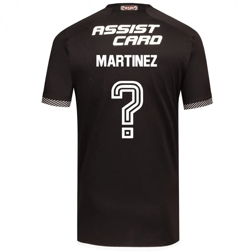 Danxen Niño Camiseta Iván Martínez #0 Blanco Negro 2ª Equipación 2024/25 La Camisa