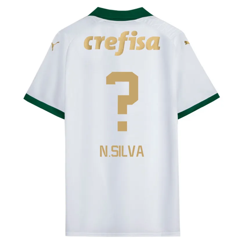 Danxen Niño Camiseta Ney Silva #0 Blanco Verde 2ª Equipación 2024/25 La Camisa