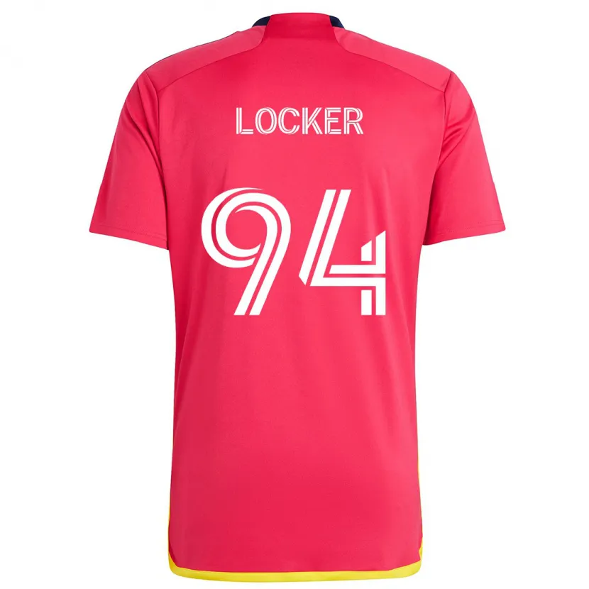 Danxen Hombre Camiseta Carson Locker #94 Rojo Azul 1ª Equipación 2024/25 La Camisa