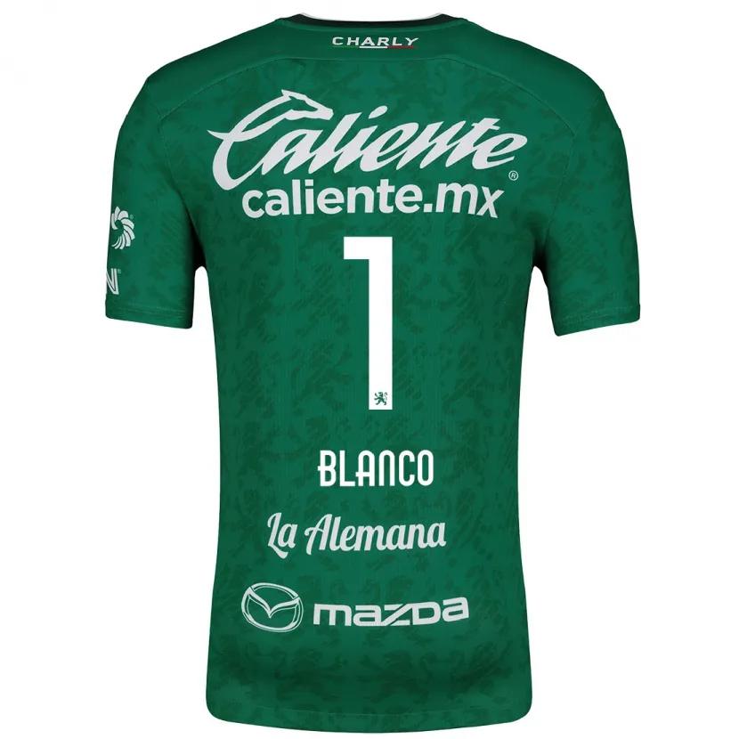 Danxen Hombre Camiseta Alfonso Blanco #1 Verde Blanco 1ª Equipación 2024/25 La Camisa