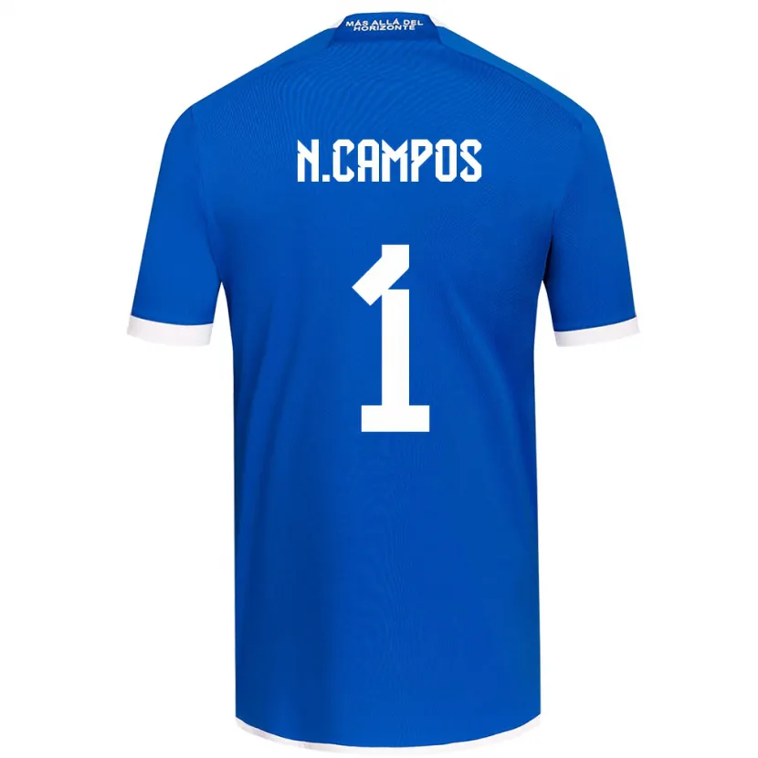 Danxen Hombre Camiseta Natalia Campos #1 Azul Blanco 1ª Equipación 2024/25 La Camisa