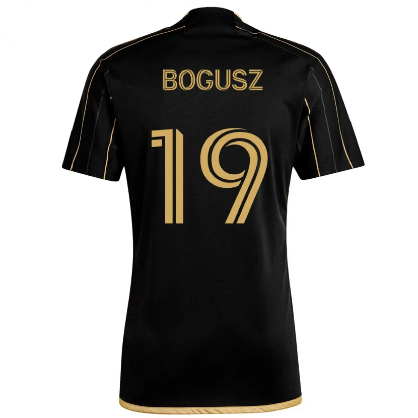 Danxen Mujer Camiseta Mateusz Bogusz #19 Oro Negro 1ª Equipación 2024/25 La Camisa