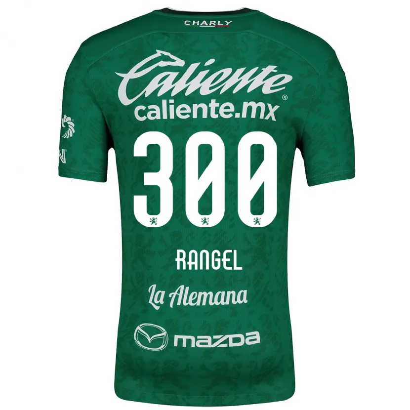 Danxen Mujer Camiseta Luis Rangel #300 Verde Blanco 1ª Equipación 2024/25 La Camisa