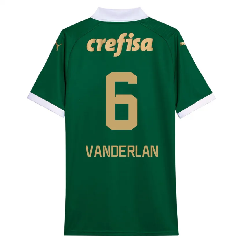 Danxen Mujer Camiseta Vanderlan #6 Verde Blanco 1ª Equipación 2024/25 La Camisa