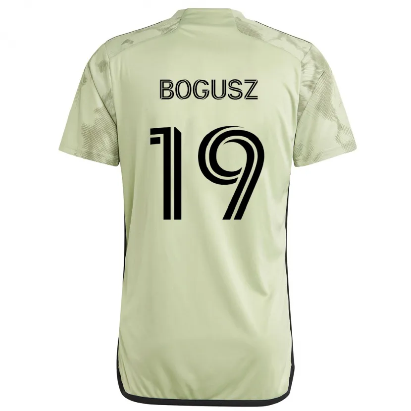 Danxen Mujer Camiseta Mateusz Bogusz #19 Verde Claro 2ª Equipación 2024/25 La Camisa