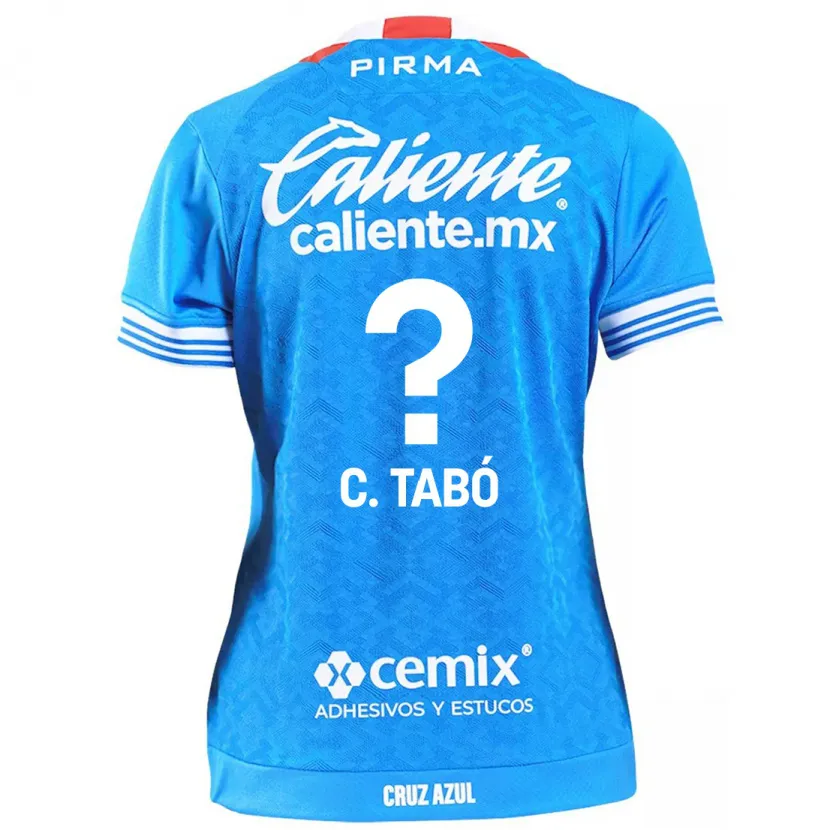 Danxen Niño Camiseta Christian Tabó #0 Cielo Azul 1ª Equipación 2024/25 La Camisa