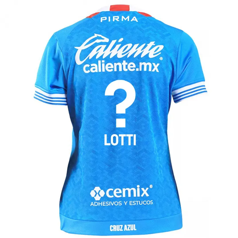 Danxen Niño Camiseta Augusto Lotti #0 Cielo Azul 1ª Equipación 2024/25 La Camisa