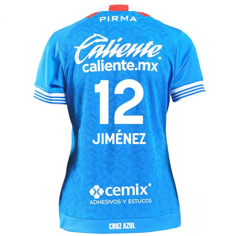 Danxen Niño Camiseta Luis Jiménez #12 Cielo Azul 1ª Equipación 2024/25 La Camisa