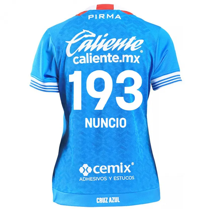 Danxen Niño Camiseta Jorge Nuncio #193 Cielo Azul 1ª Equipación 2024/25 La Camisa