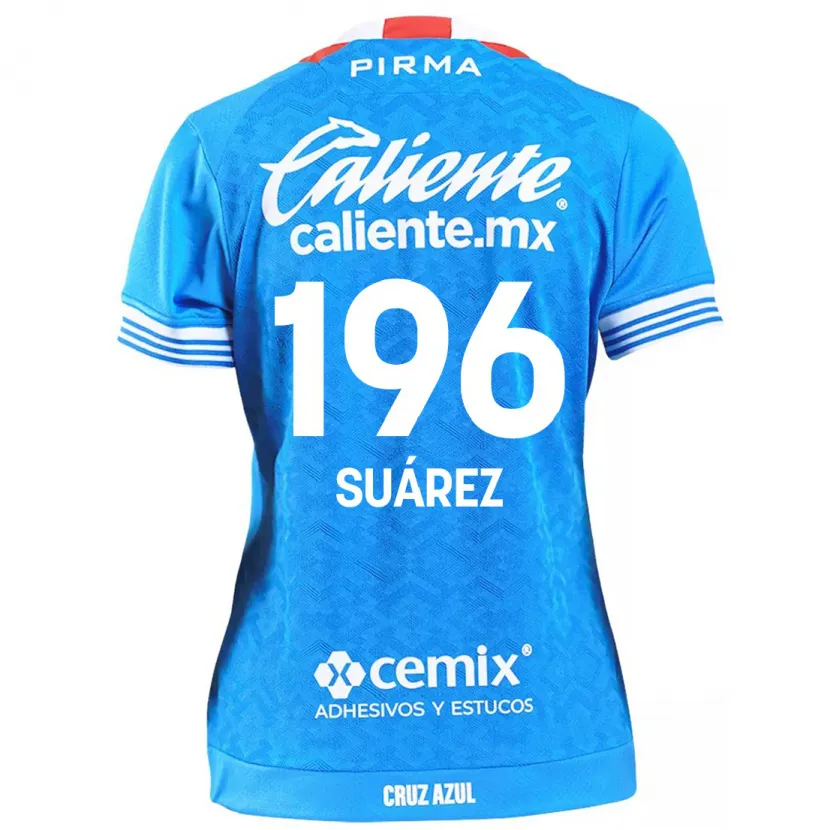 Danxen Niño Camiseta Javier Suárez #196 Cielo Azul 1ª Equipación 2024/25 La Camisa