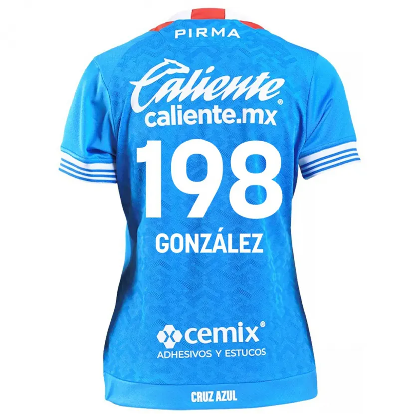 Danxen Niño Camiseta Kenneth González #198 Cielo Azul 1ª Equipación 2024/25 La Camisa