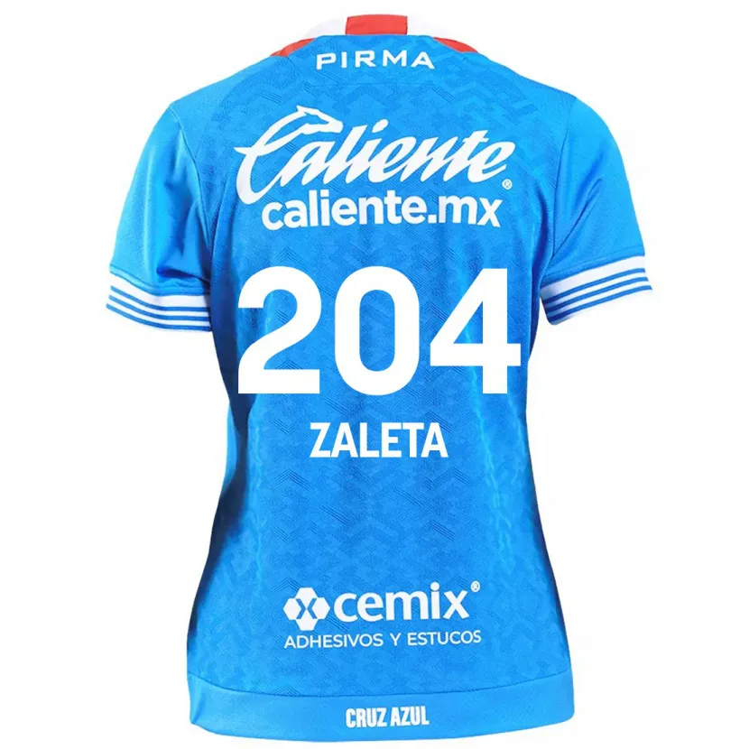 Danxen Niño Camiseta Mauro Zaleta #204 Cielo Azul 1ª Equipación 2024/25 La Camisa