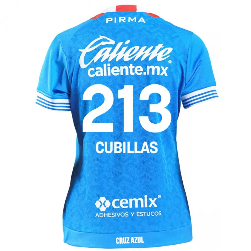 Danxen Niño Camiseta Andre Cubillas #213 Cielo Azul 1ª Equipación 2024/25 La Camisa