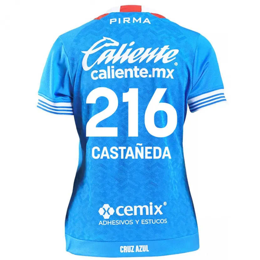 Danxen Niño Camiseta Ian Castañeda #216 Cielo Azul 1ª Equipación 2024/25 La Camisa