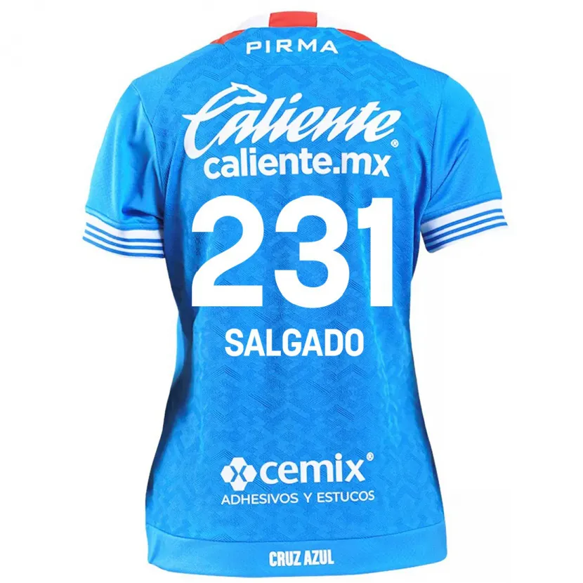 Danxen Niño Camiseta Bruno Salgado #231 Cielo Azul 1ª Equipación 2024/25 La Camisa