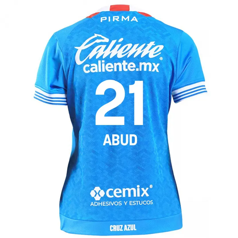 Danxen Niño Camiseta Karime Abud #21 Cielo Azul 1ª Equipación 2024/25 La Camisa