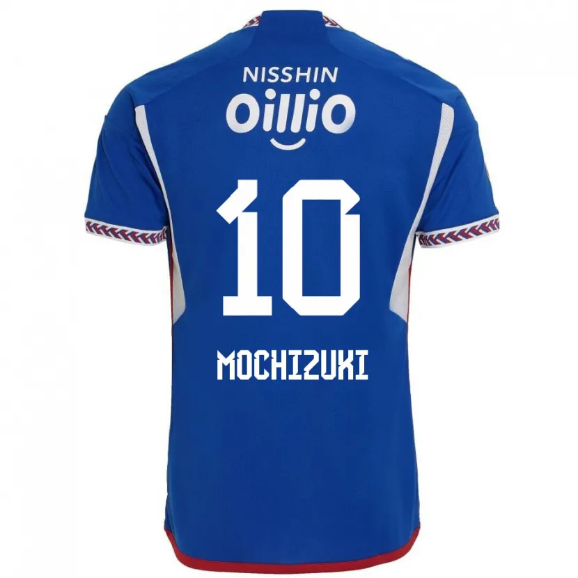 Danxen Niño Camiseta Kohei Mochizuki #10 Azul Blanco Rojo 1ª Equipación 2024/25 La Camisa