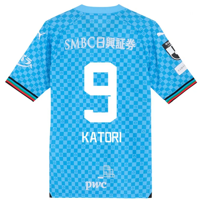 Danxen Niño Camiseta Takeshi Katori #9 Azul Celeste 1ª Equipación 2024/25 La Camisa