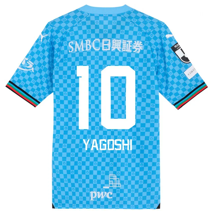 Danxen Niño Camiseta Mikito Yagoshi #10 Azul Celeste 1ª Equipación 2024/25 La Camisa