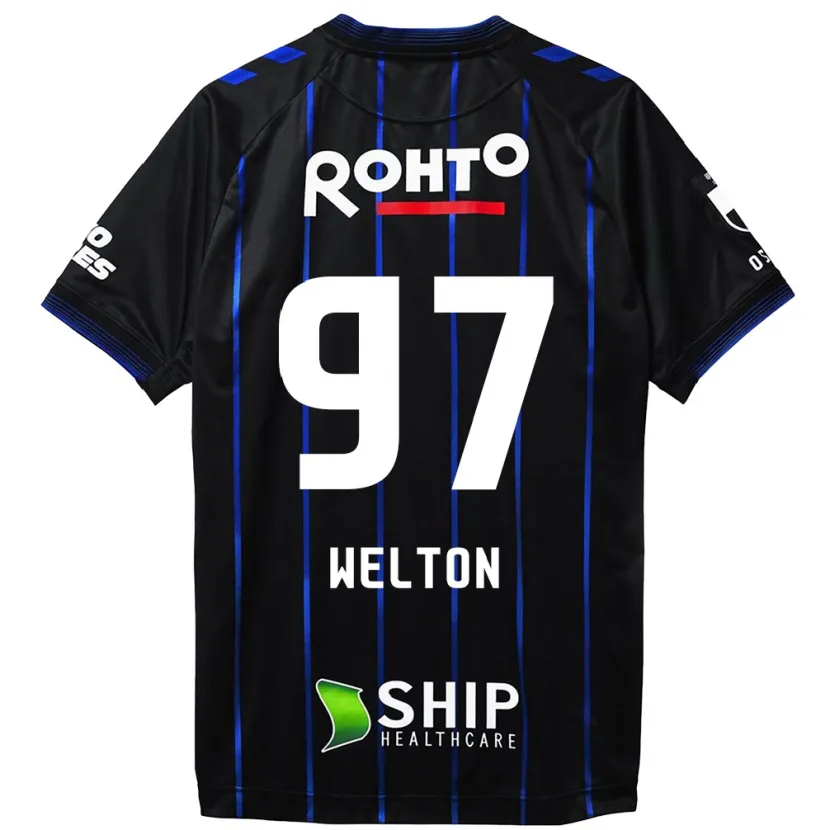 Danxen Niño Camiseta Welton #97 Azul Negro 1ª Equipación 2024/25 La Camisa