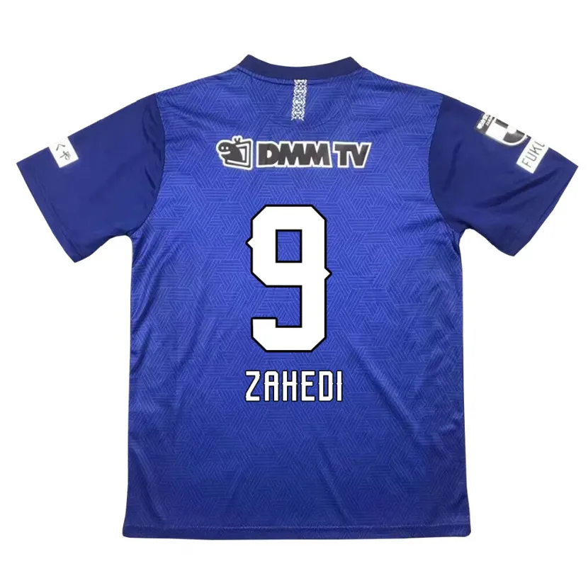 Danxen Niño Camiseta Shahab Zahedi #9 Azul Oscuro 1ª Equipación 2024/25 La Camisa