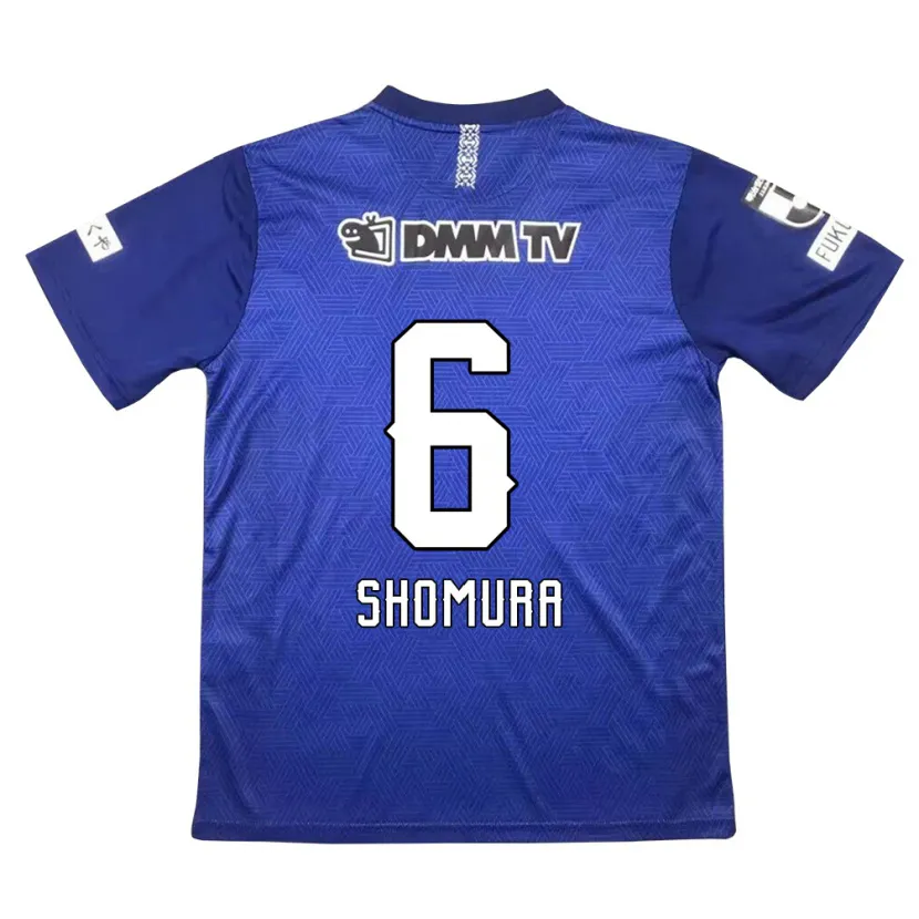 Danxen Niño Camiseta Tomoki Shomura #6 Azul Oscuro 1ª Equipación 2024/25 La Camisa