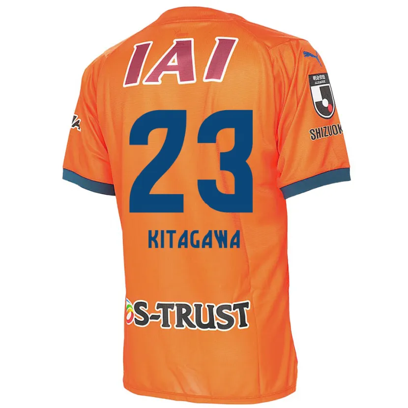 Danxen Niño Camiseta Koya Kitagawa #23 Naranja Azul 1ª Equipación 2024/25 La Camisa