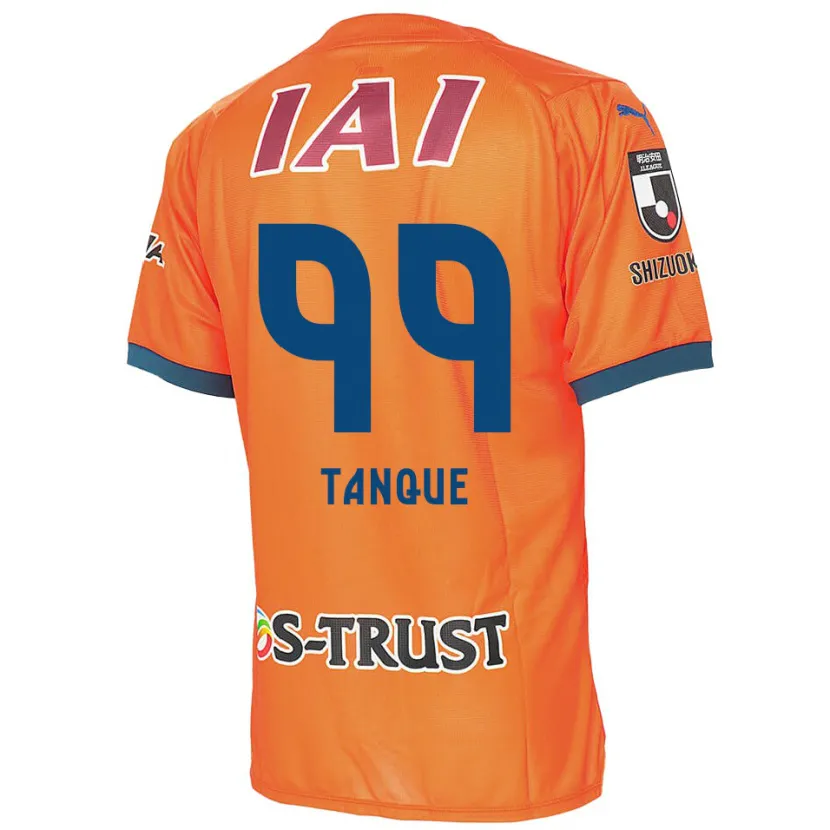 Danxen Niño Camiseta Douglas Tanque #99 Naranja Azul 1ª Equipación 2024/25 La Camisa