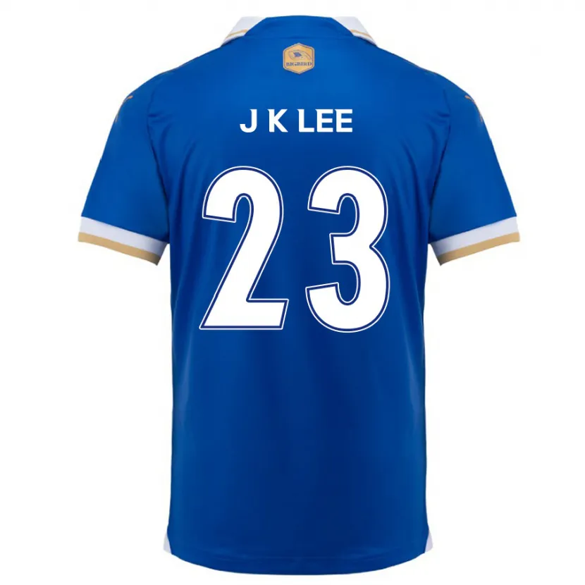 Danxen Niño Camiseta Ki-Je Lee #23 Azul Blanco 1ª Equipación 2024/25 La Camisa