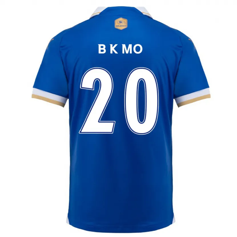 Danxen Niño Camiseta Kyung-Bin Mo #20 Azul Blanco 1ª Equipación 2024/25 La Camisa