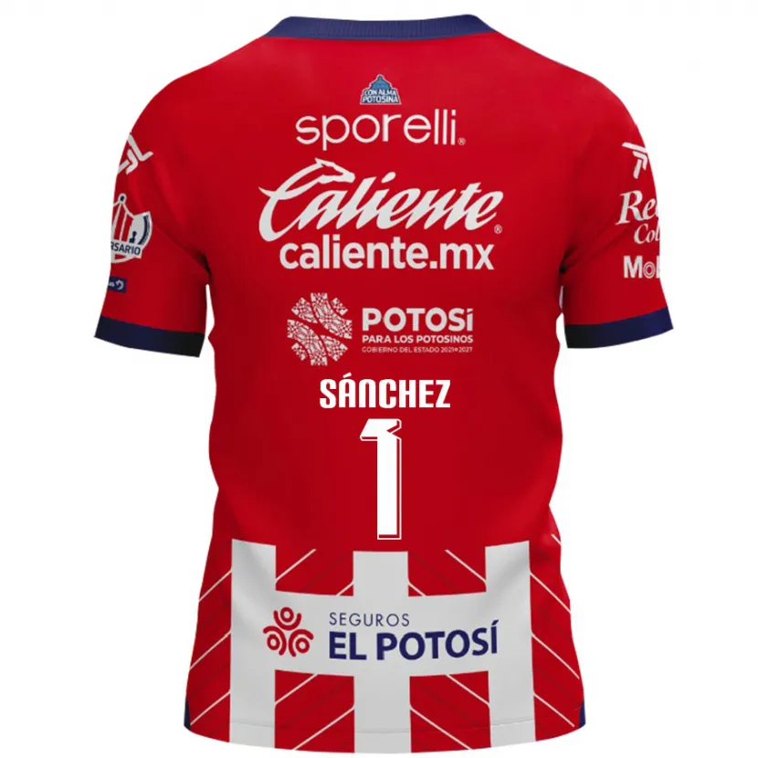 Danxen Niño Camiseta Andrés Sánchez #1 Rojo Blanco 1ª Equipación 2024/25 La Camisa