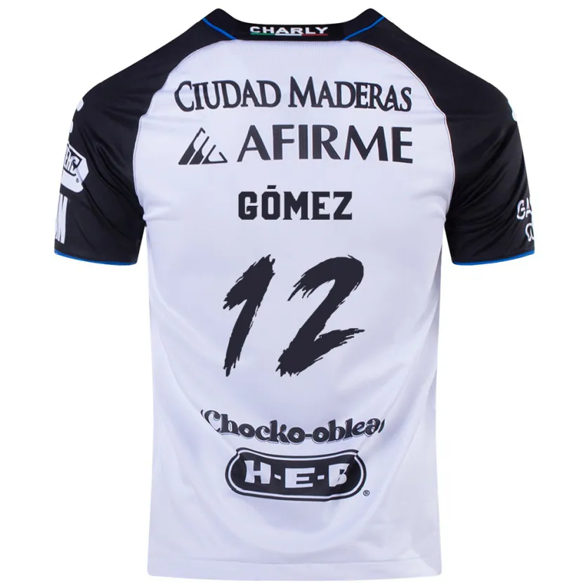 Danxen Niño Camiseta Jaime Gómez #12 Azul Negro 1ª Equipación 2024/25 La Camisa