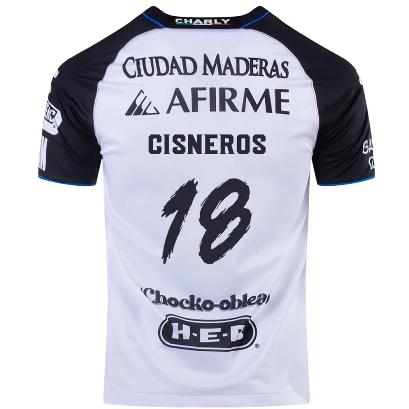 Danxen Niño Camiseta Ronaldo Cisneros #18 Azul Negro 1ª Equipación 2024/25 La Camisa