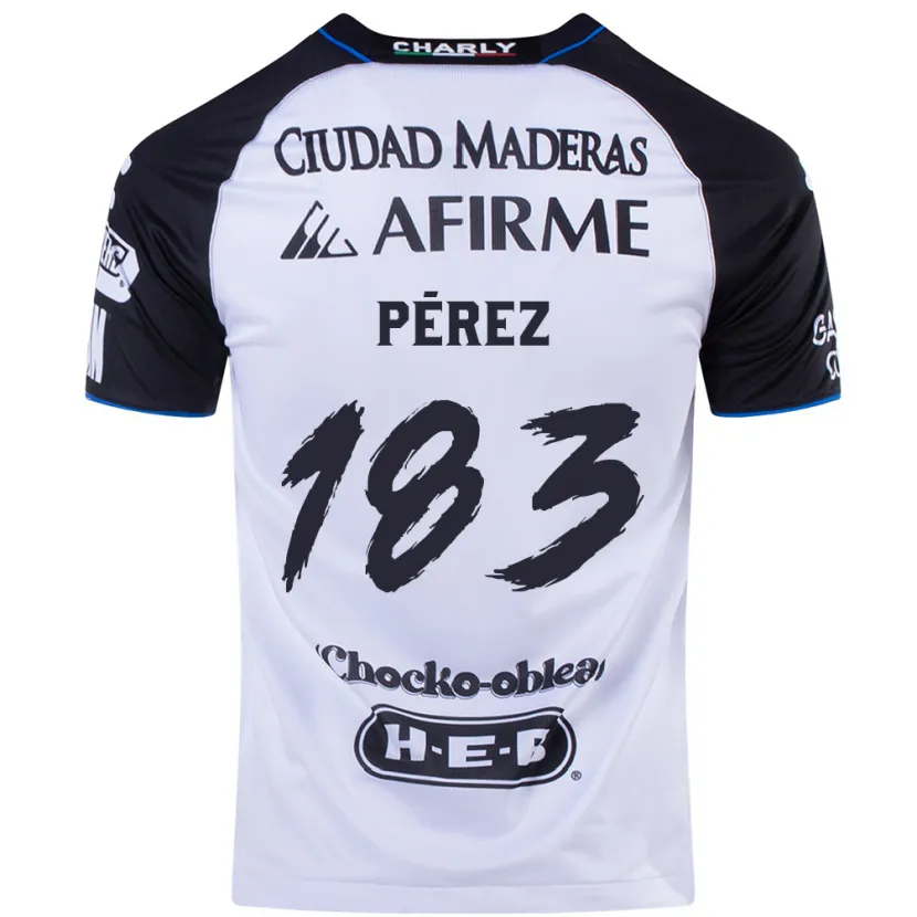 Danxen Niño Camiseta Aldahir Pérez #183 Azul Negro 1ª Equipación 2024/25 La Camisa