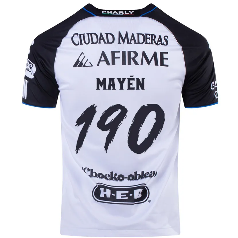 Danxen Niño Camiseta Eduardo Mayén #190 Azul Negro 1ª Equipación 2024/25 La Camisa