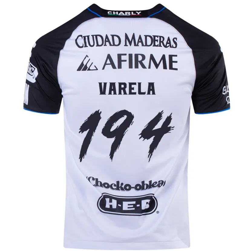 Danxen Niño Camiseta José Varela #194 Azul Negro 1ª Equipación 2024/25 La Camisa