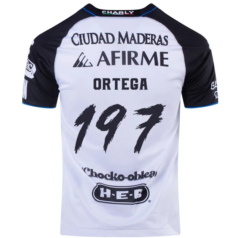 Danxen Niño Camiseta Javier Ortega #197 Azul Negro 1ª Equipación 2024/25 La Camisa