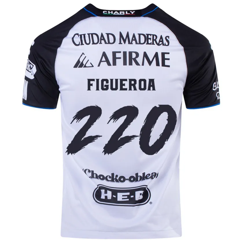 Danxen Niño Camiseta Christopher Figueroa #220 Azul Negro 1ª Equipación 2024/25 La Camisa