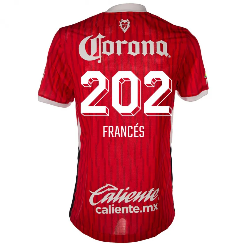 Danxen Niño Camiseta Lenin Francés #202 Rojo Blanco 1ª Equipación 2024/25 La Camisa