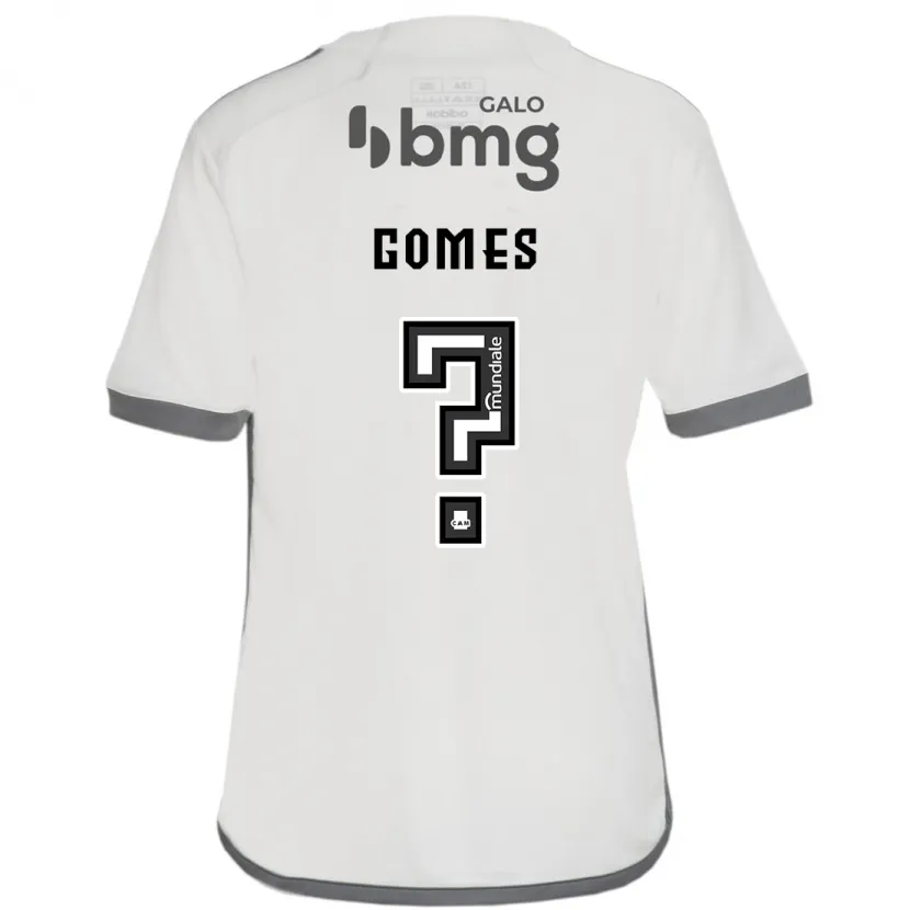 Danxen Niño Camiseta Fábio Gomes #0 Blanquecino 2ª Equipación 2024/25 La Camisa