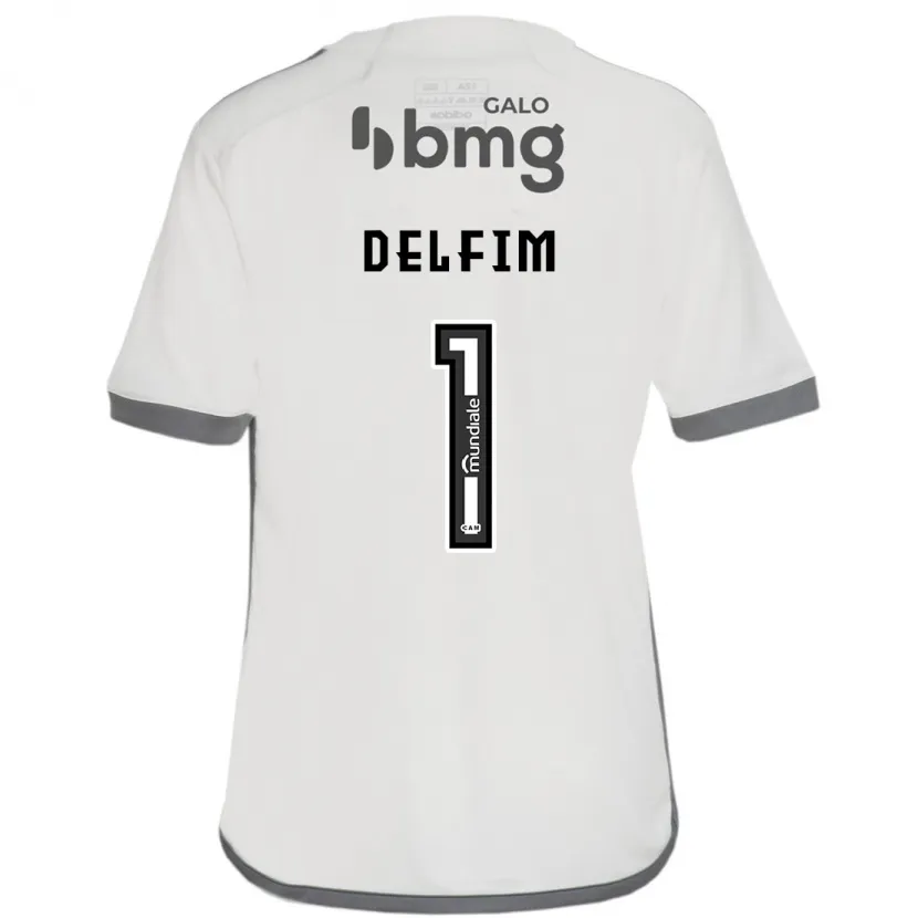 Danxen Niño Camiseta Gabriel Delfim #1 Blanquecino 2ª Equipación 2024/25 La Camisa