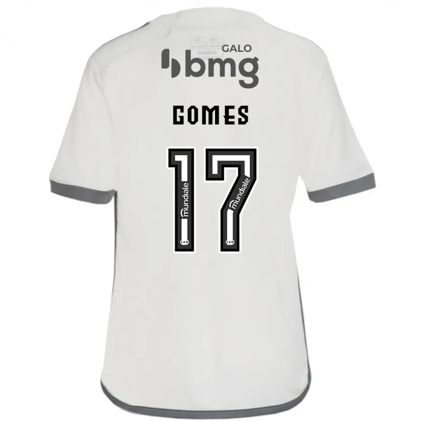 Danxen Niño Camiseta Igor Gomes #17 Blanquecino 2ª Equipación 2024/25 La Camisa