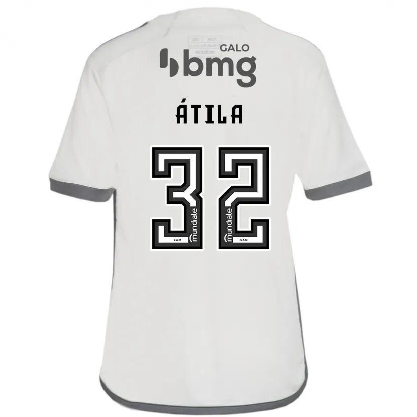 Danxen Niño Camiseta Gabriel Átila #32 Blanquecino 2ª Equipación 2024/25 La Camisa