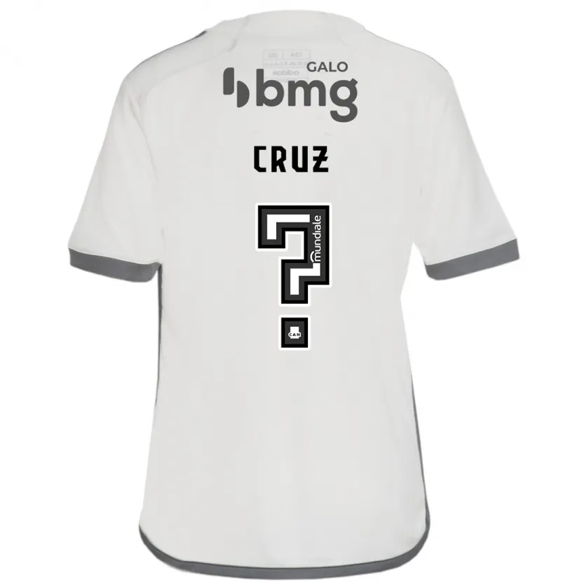 Danxen Niño Camiseta Dudu Cruz #0 Blanquecino 2ª Equipación 2024/25 La Camisa