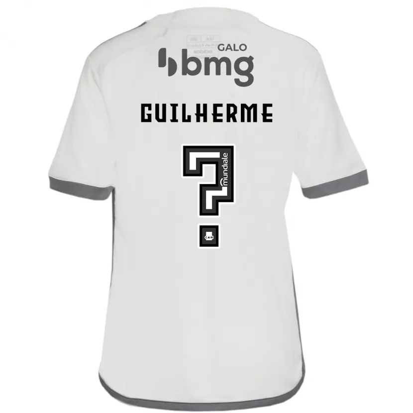 Danxen Niño Camiseta Kauan Guilherme #0 Blanquecino 2ª Equipación 2024/25 La Camisa